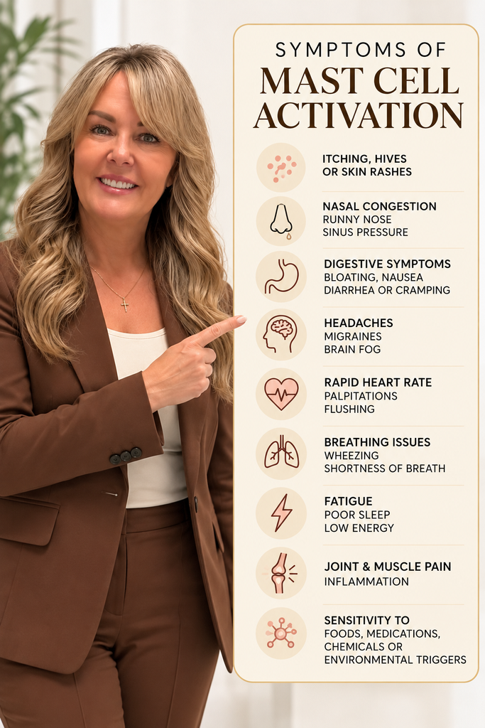 Radiant Integrative Health - Las Vegas NV - Symptoms of Mast Cell Activation